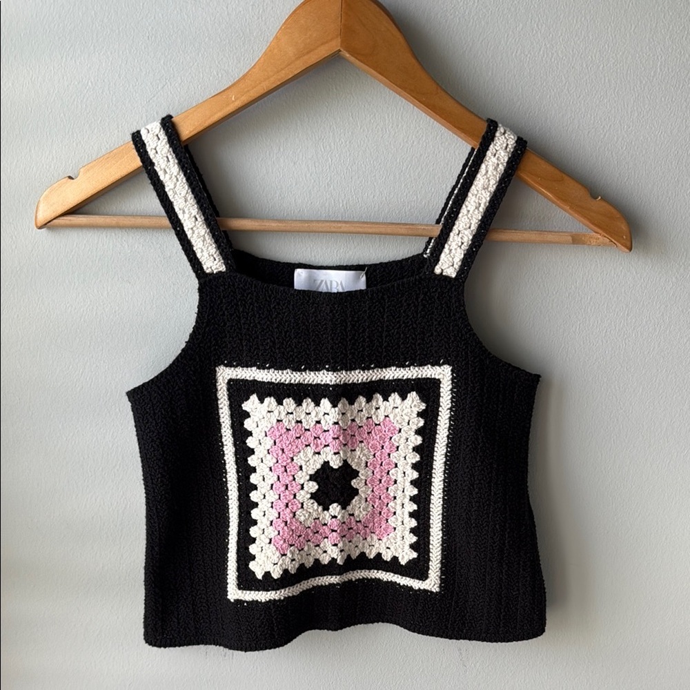 Zara Girls Knit‎ Crochet Tank